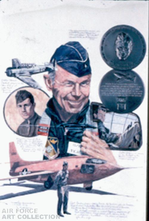 GENERAL CHARLES YEAGER - FIRST BEYOND THE SPEED OF SOUND